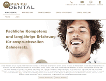 Tablet Screenshot of munich-dental.com